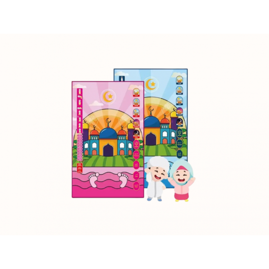 Smart educational prayer rug for children