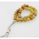 33 12 PCT large natural agate Muslim beads