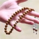 Islam Muslim Rosary Wood grain 33 Beads 