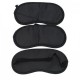 black satin shading sleep eye mask