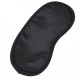 black satin shading sleep eye mask