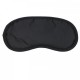 black satin shading sleep eye mask