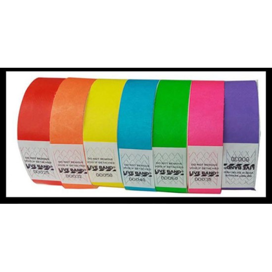 disposable printing paper wristband