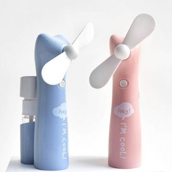  water spray portable mini fan