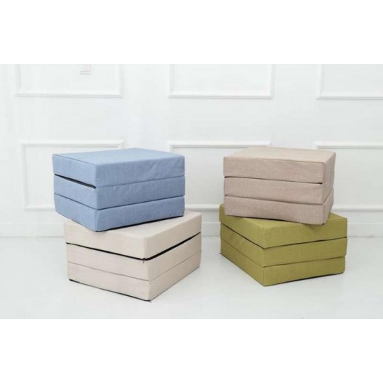 Foldable washable Korean small sofa bed