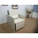 Multi-function fold able leather sofa bed 