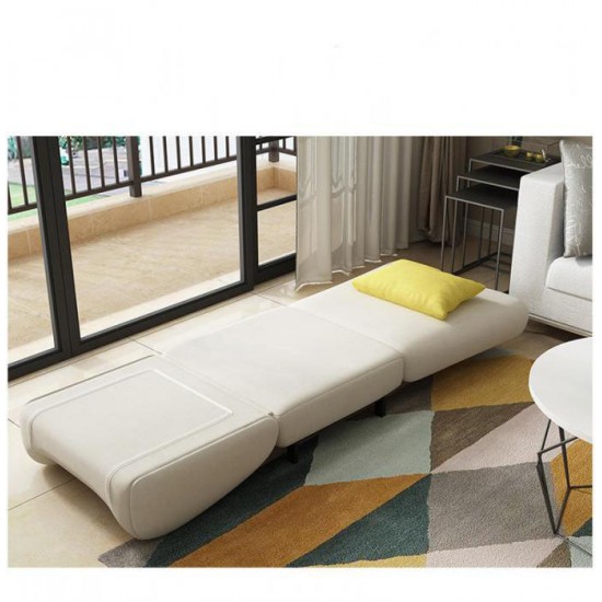 Nordic Japanese lazy sofa single sofa bed multi-functional bedroom leisure sofa chair living room cloth sofa recliner