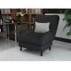 Nordic Japanese lazy sofa single sofa bed multi-functional bedroom leisure sofa chair living room cloth sofa recliner