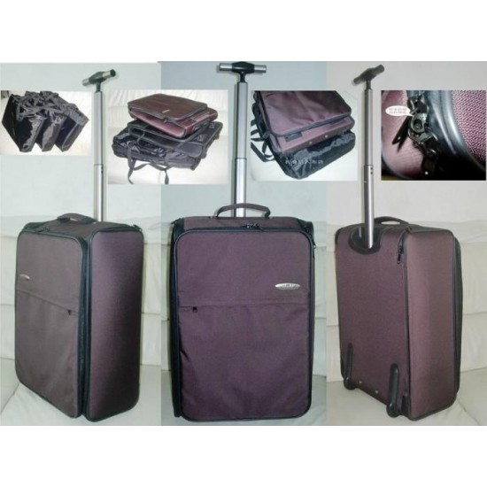 Foldable suitcase