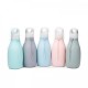 Multi-function anti-fall silicone water bottle