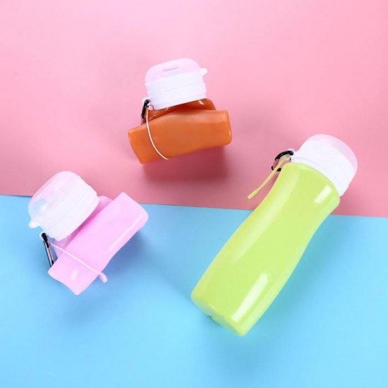 Silicone foldable large capacity cup