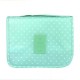 Foldable travel storage cosmetic bag 