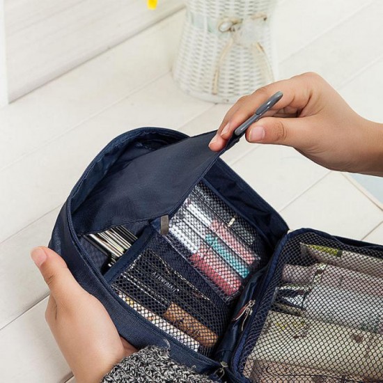 Multifunction portable storage wash bag 